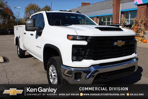 Summit White 2026 Chevrolet Silverado 2500 Crew Cab, Long Bed, WT, 4WD