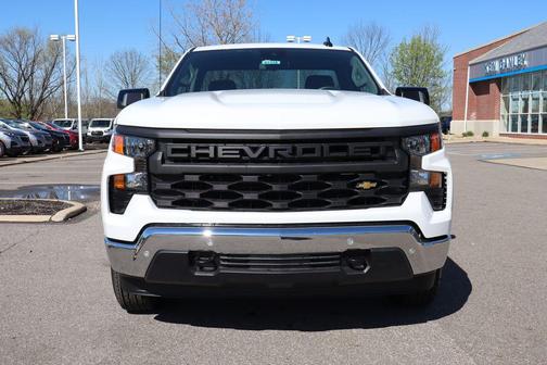 Summit White 2026 Chevrolet Silverado 1500 WT