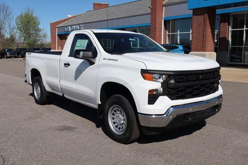 Summit White 2026 Chevrolet Silverado 1500 WT