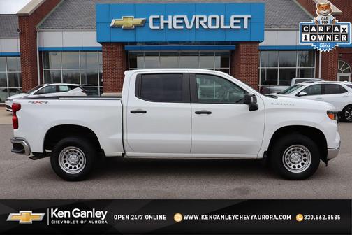 Summit White 2022 Chevrolet Silverado 1500 WT