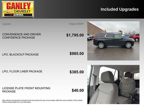 2019 Chevrolet Traverse LT Cloth