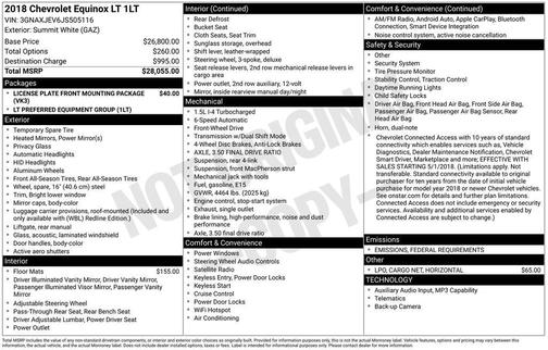 2018 Chevrolet Equinox LT