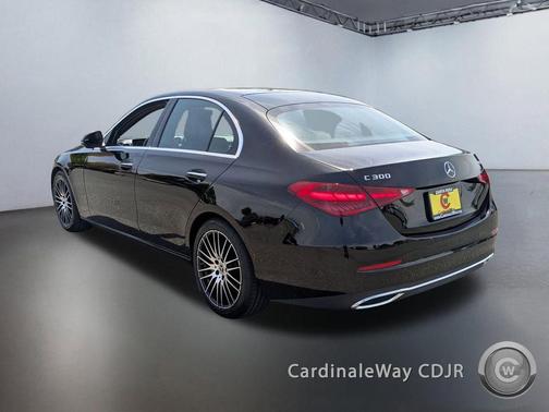 Black 2025 Mercedes-Benz C-Class C 300 4MATIC