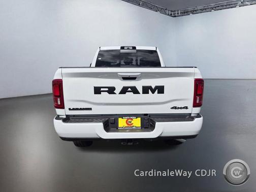 Bright White Clearcoat 2026 RAM 2500 Laramie Crew Cab 4x4 6'4' Box