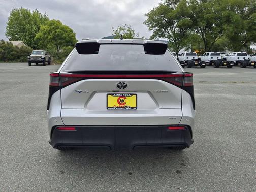 Elemental Silver Metallic w/Black Roof 2023 Toyota bZ4X Limited