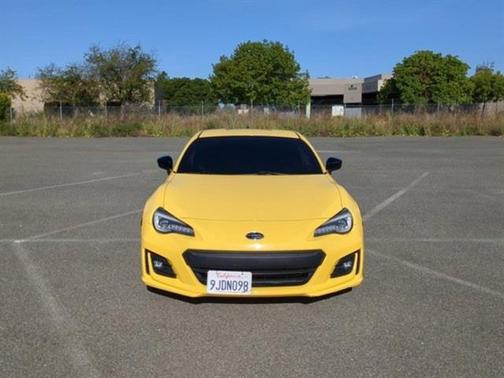 2017 Subaru BRZ Series. Yellow
