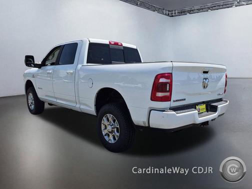 Bright White Clearcoat 2024 RAM 2500 Laramie Crew Cab 4x4 6'4' Box