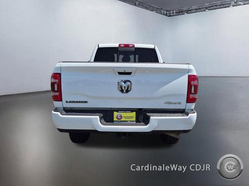 Bright White Clearcoat 2024 RAM 2500 Laramie Crew Cab 4x4 6'4' Box