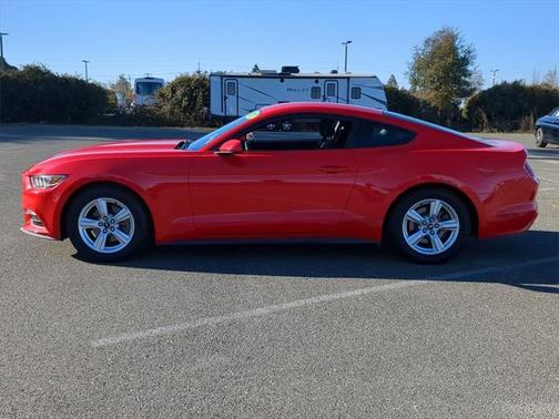Red 2017 Ford Mustang V6