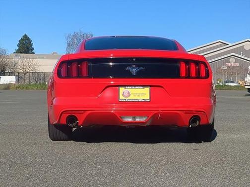 Red 2017 Ford Mustang V6