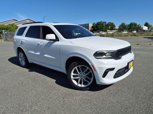 White Knuckle Clearcoat 2022 Dodge Durango GT Plus