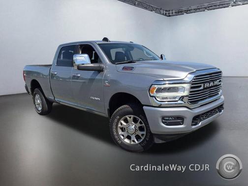 Billet Silver Metallic Clearcoat 2024 RAM 2500 Laramie Crew Cab 4x4 6'4' Box