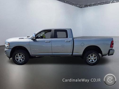 Billet Silver Metallic Clearcoat 2024 RAM 2500 Laramie Crew Cab 4x4 6'4' Box
