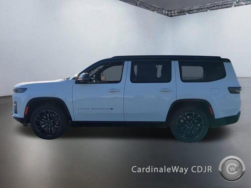 Bright White Clearcoat 2026 Jeep Grand Wagoneer Summit Obsidian 4x4