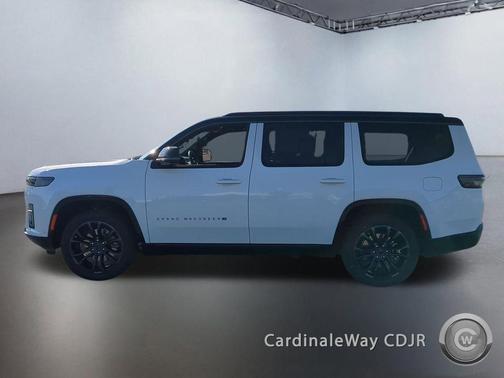 Bright White Clearcoat 2026 Jeep Grand Wagoneer Summit Obsidian 4x4