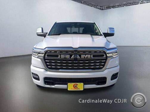 Ivory White Tri-Coat Pearlcoat 2026 RAM 1500 Longhorn