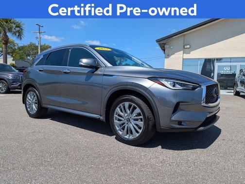 Graphite Shadow 2025 INFINITI QX50 Luxe AWD