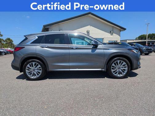 Graphite Shadow 2025 INFINITI QX50 Luxe AWD