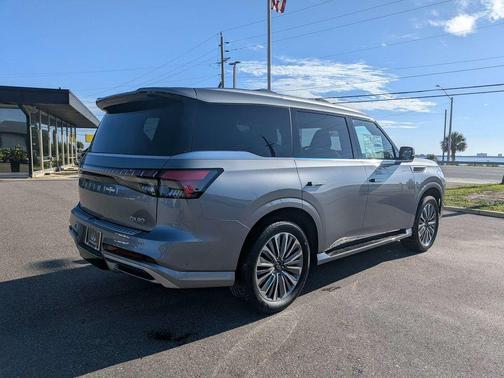 Gray 2027 INFINITI QX80 Luxe