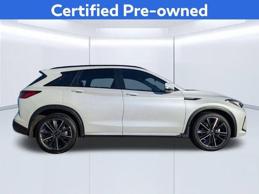 Radiant White 2023 INFINITI QX50 SPORT AWD