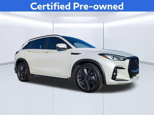 Radiant White 2023 INFINITI QX50 SPORT AWD