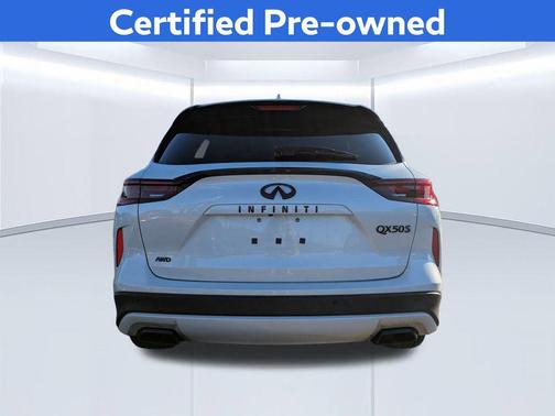 Radiant White 2023 INFINITI QX50 SPORT AWD