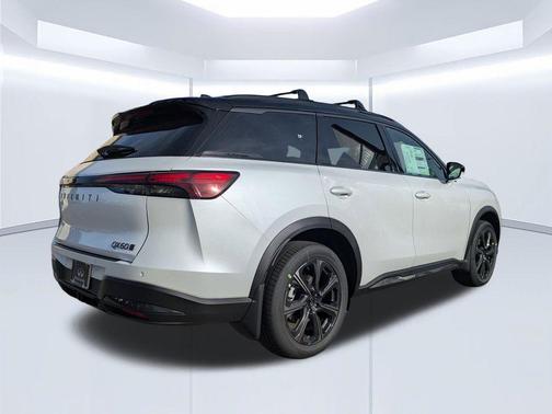 Radiant White/Black Obsidian 2026 INFINITI QX60 AUTOGRAPH