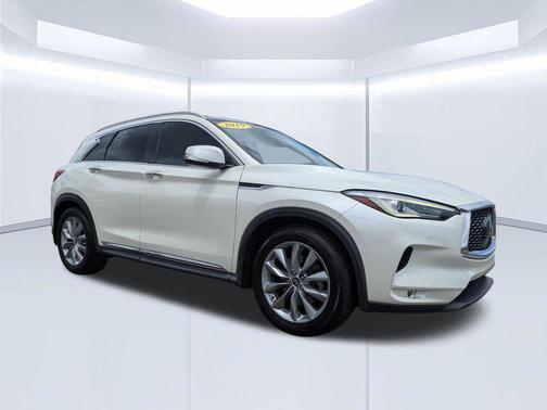 Majestic White 2019 INFINITI QX50 Luxe