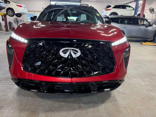 Sunfire Red/Black 2027 INFINITI QX65 SPORT