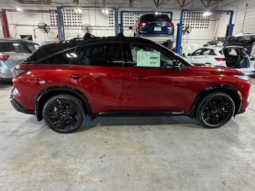 Sunfire Red/Black 2027 INFINITI QX65 SPORT