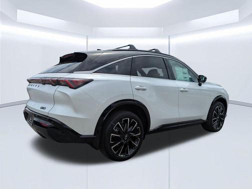 Radiant White/Black Obsidian 2027 INFINITI QX65 AUTOGRAPH