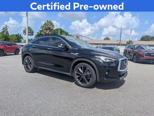 Black Obsidian 2022 INFINITI QX55 LUXE