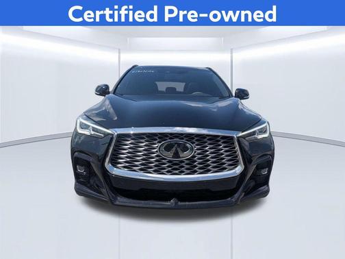 Black Obsidian 2022 INFINITI QX55 LUXE