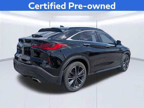 Black Obsidian 2022 INFINITI QX55 LUXE