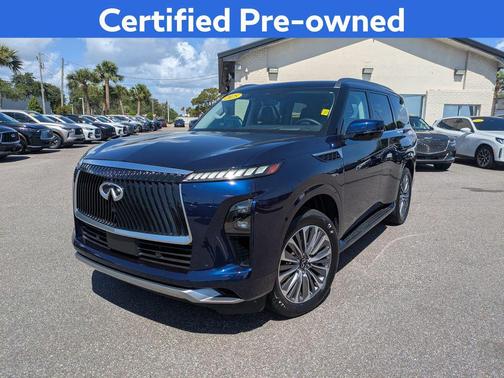 Grand Blue 2025 INFINITI QX80 SENSORY AWD