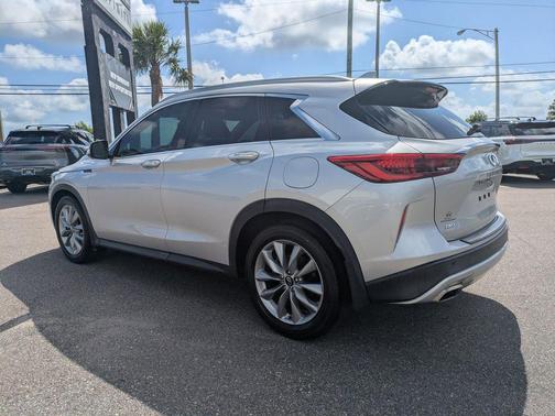 Liquid Platinum 2021 INFINITI QX50 ESSENTIAL AWD