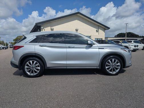 Liquid Platinum 2021 INFINITI QX50 ESSENTIAL AWD