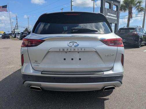 Liquid Platinum 2021 INFINITI QX50 ESSENTIAL AWD