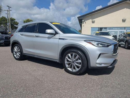 Liquid Platinum 2021 INFINITI QX50 ESSENTIAL AWD