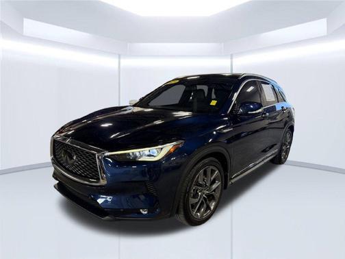 Hermosa Blue 2019 INFINITI QX50 ESSENTIAL