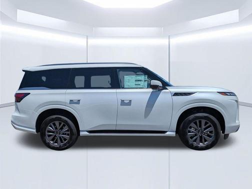 Radiant White 2026 INFINITI QX80 PURE