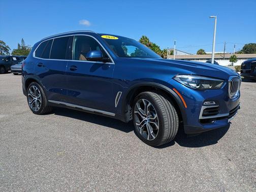 Phytonic Blue Metallic 2021 BMW X5 sDrive40i