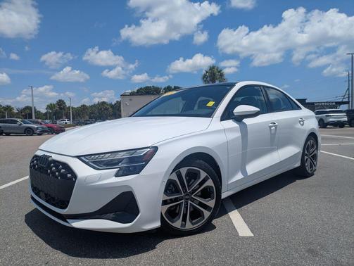 Arkona White 2025 Audi A3 Premium