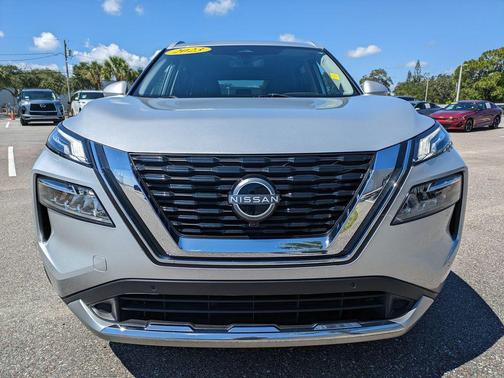 Brilliant Silver Metallic 2023 Nissan Rogue Platinum