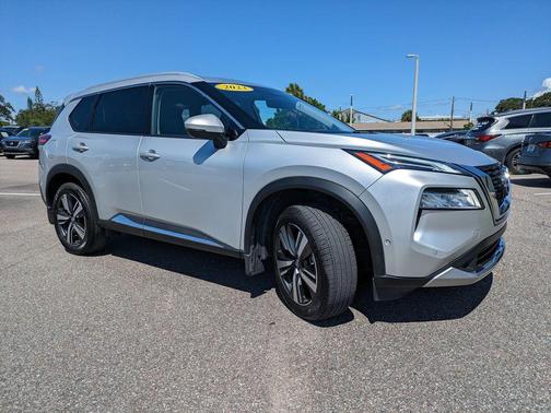 Brilliant Silver Metallic 2023 Nissan Rogue Platinum
