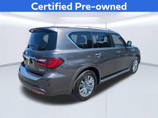 Anthracite Gray 2024 INFINITI QX80 Luxe