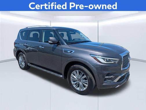 Anthracite Gray 2024 INFINITI QX80 Luxe
