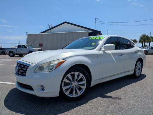 Moonlight White 2011 INFINITI M37 Base
