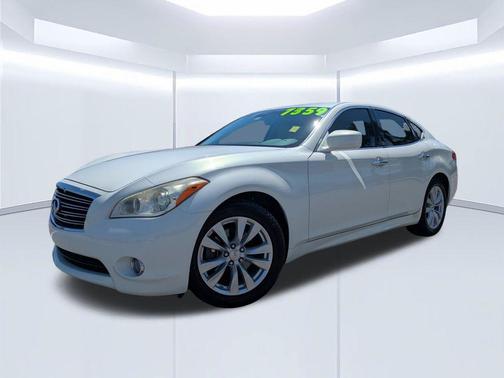 Moonlight White 2011 INFINITI M37 Base