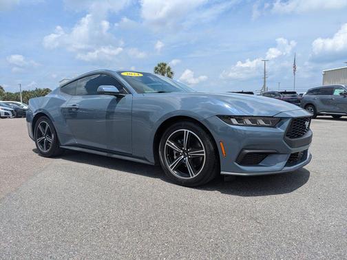 Vapor Blue Metallic 2024 Ford Mustang EcoBoost